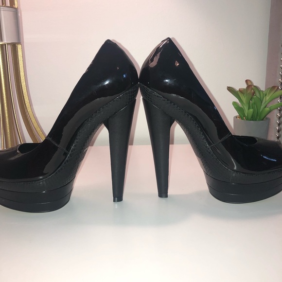 Black - Open Toe - High Heel - Picture 5 of 5